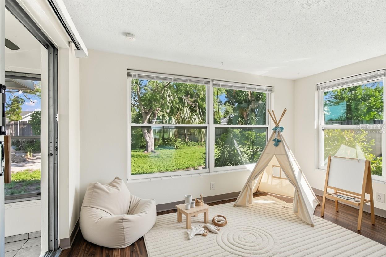Virtually Staged flex space