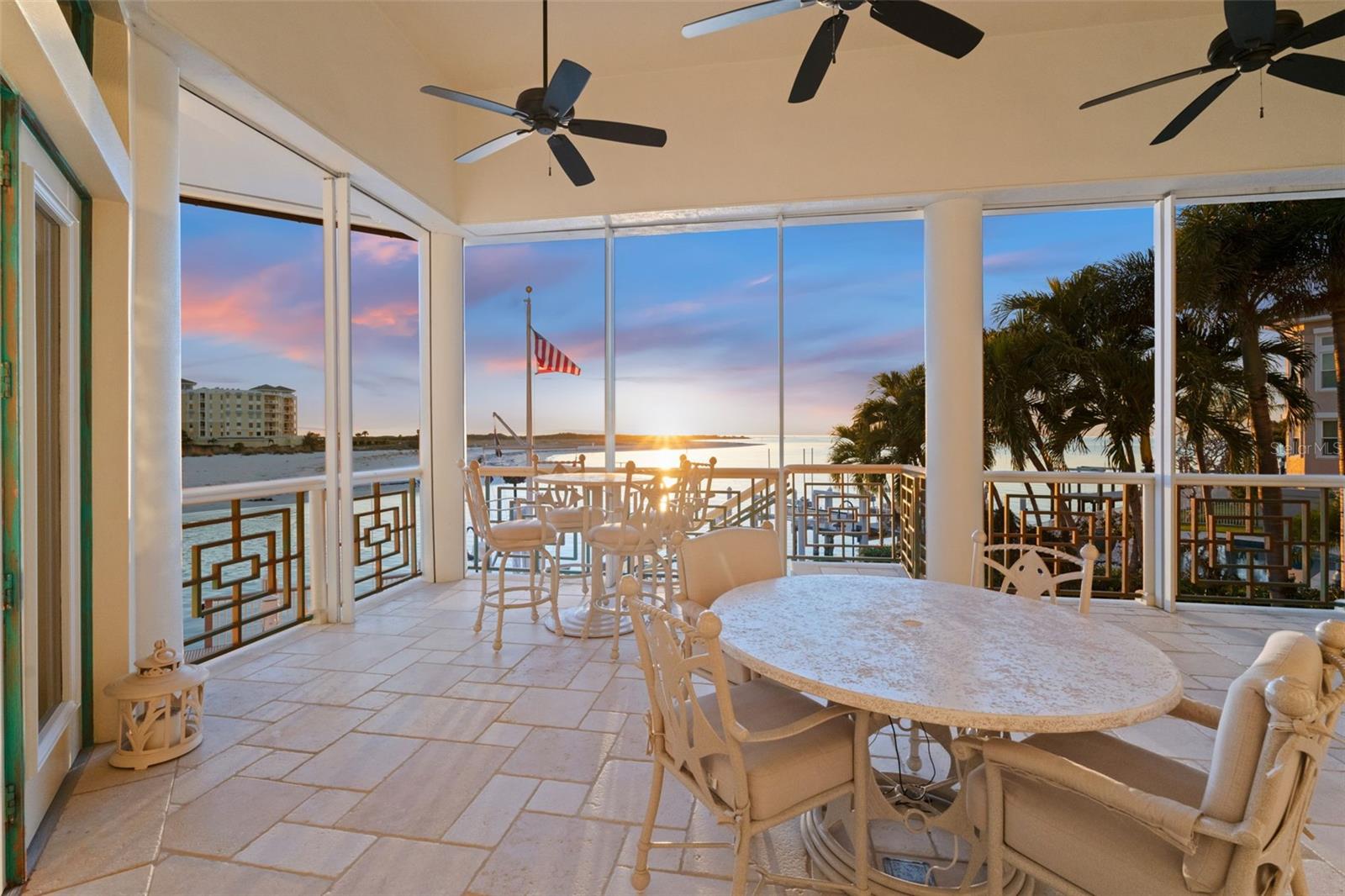 Upper Level Lanai from the Living Room or Great Room
