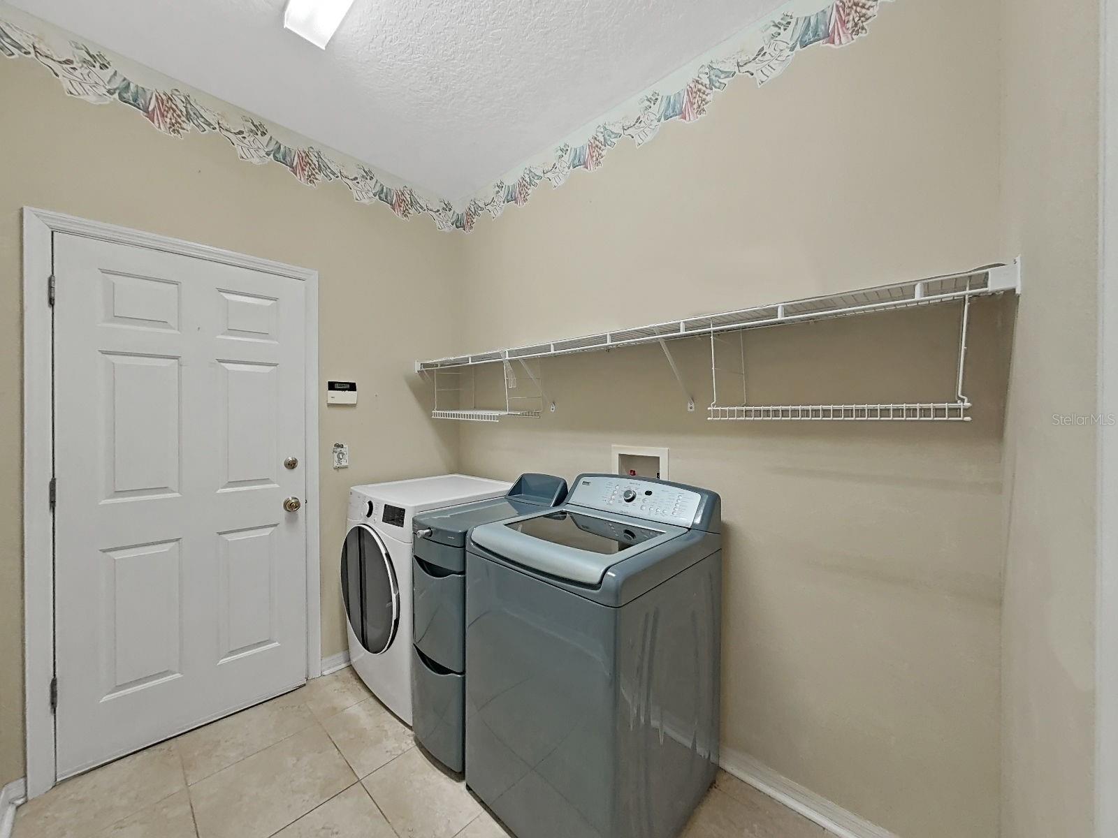 Laundry Room with Storage