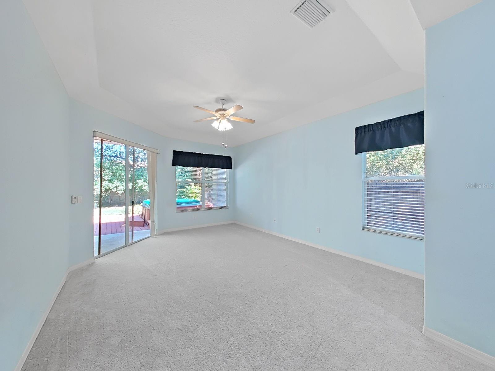 Large Primary Bedroom ~ New Carpet
