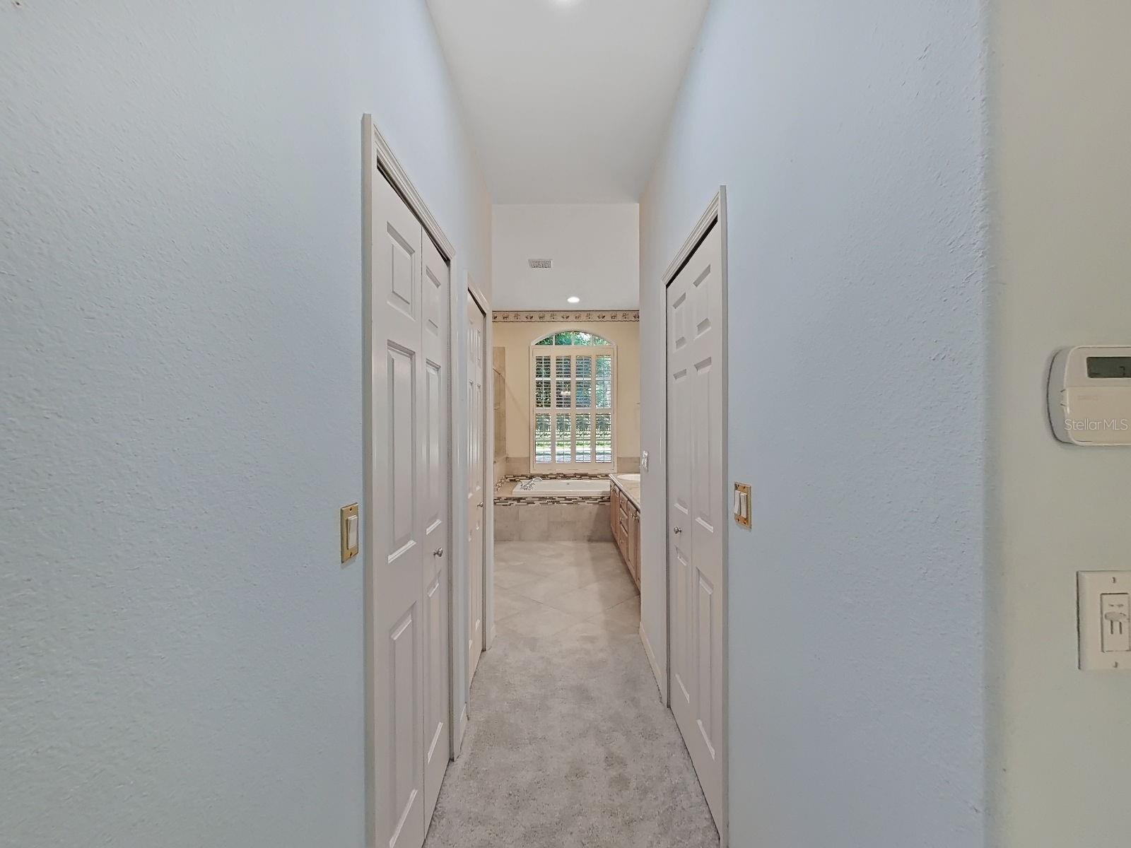 Primary Bedroom Dual Closets