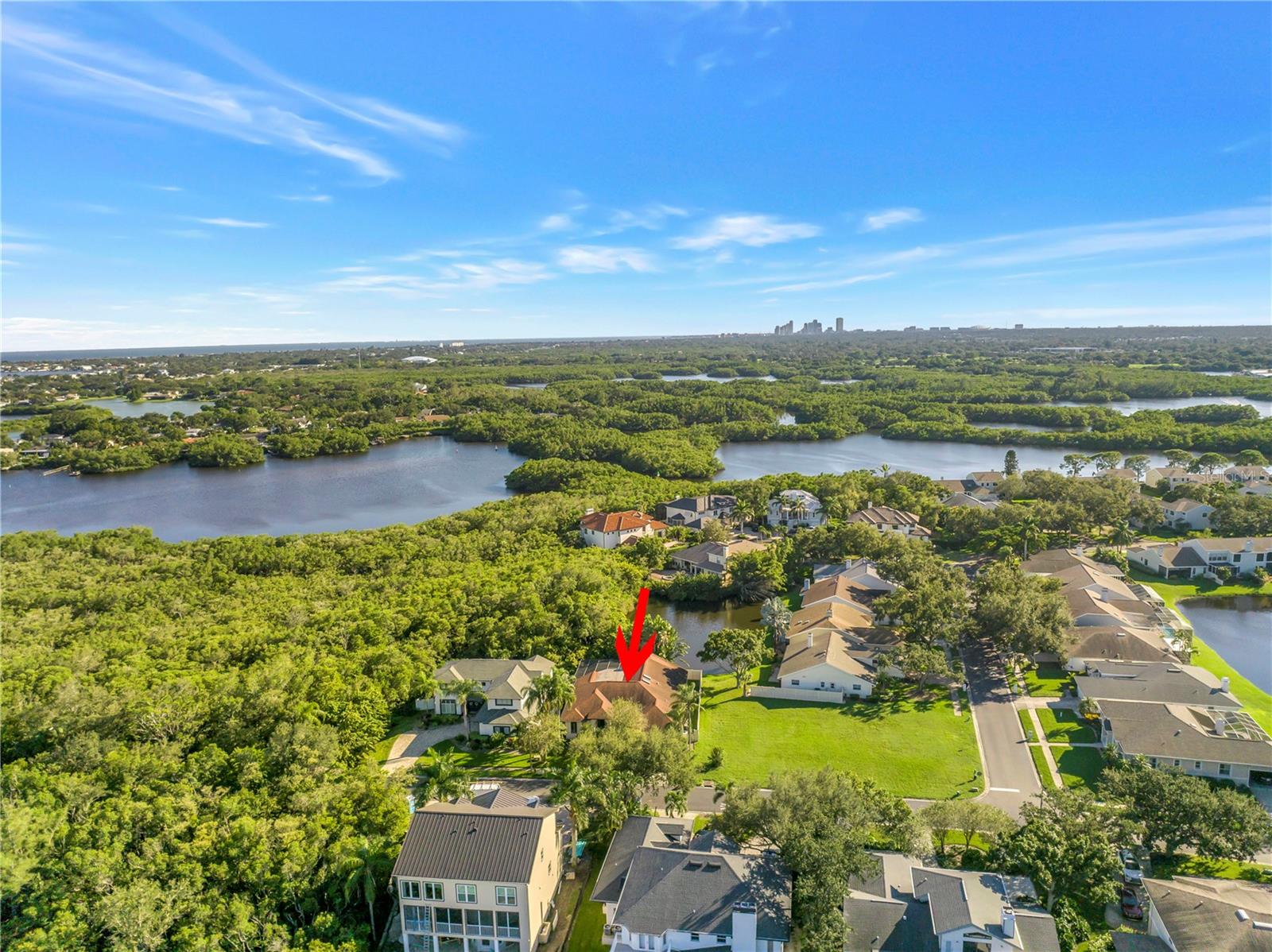 Stunning pristine water views surround this quiet, peaceful neighborhood, all while being just minutes away from the vibrant energy of Downtown St. Pete.