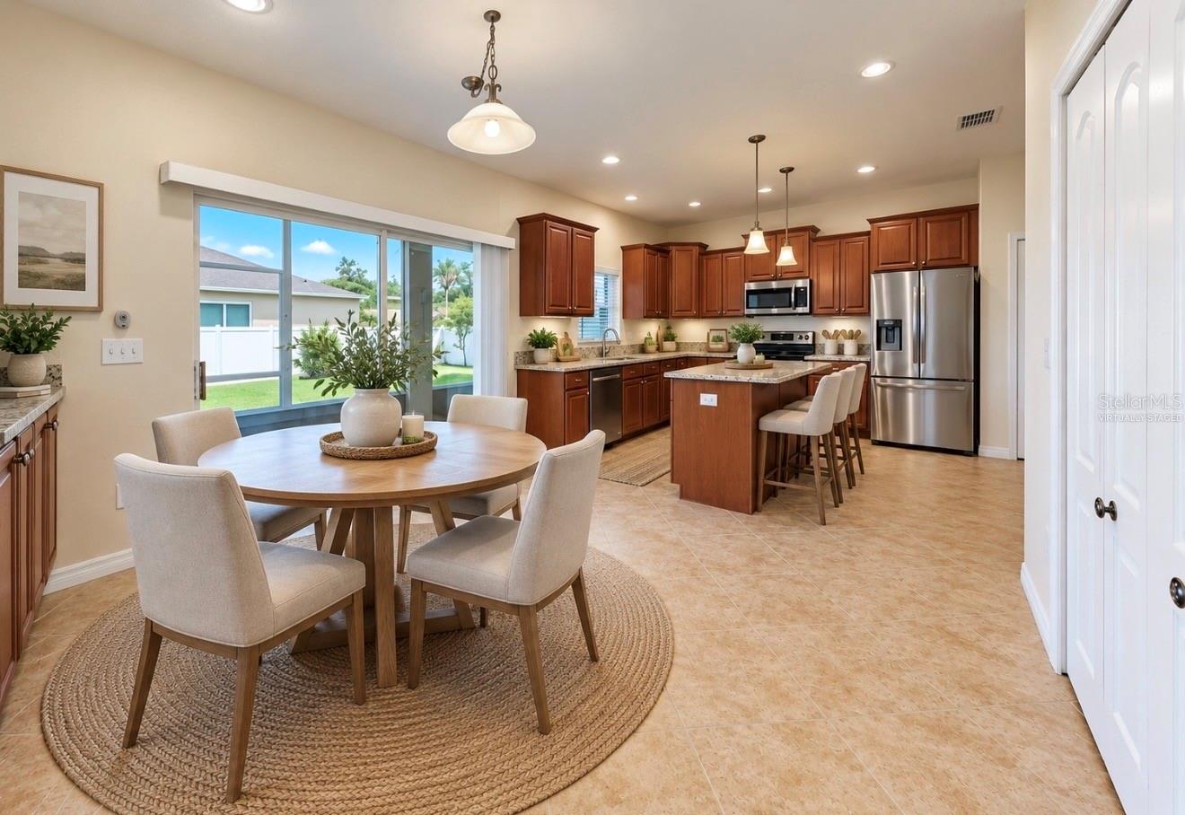 Virtually Staged Kitchen