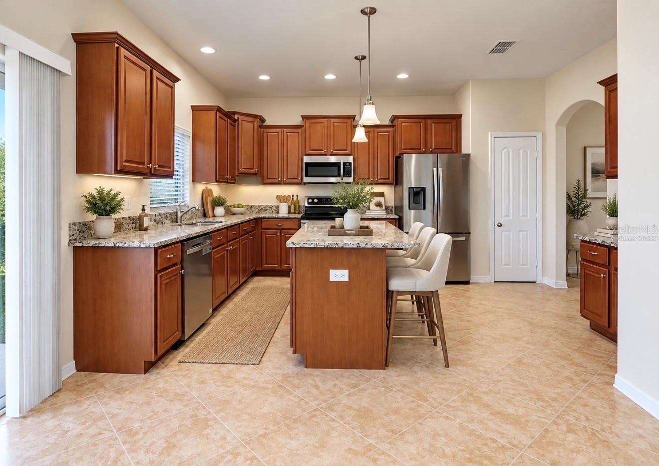Virtually Staged Kitchen