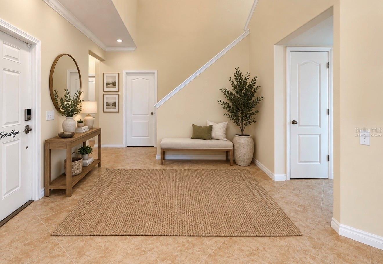 Virtually Staged Entryway Virtually Staged Entryway