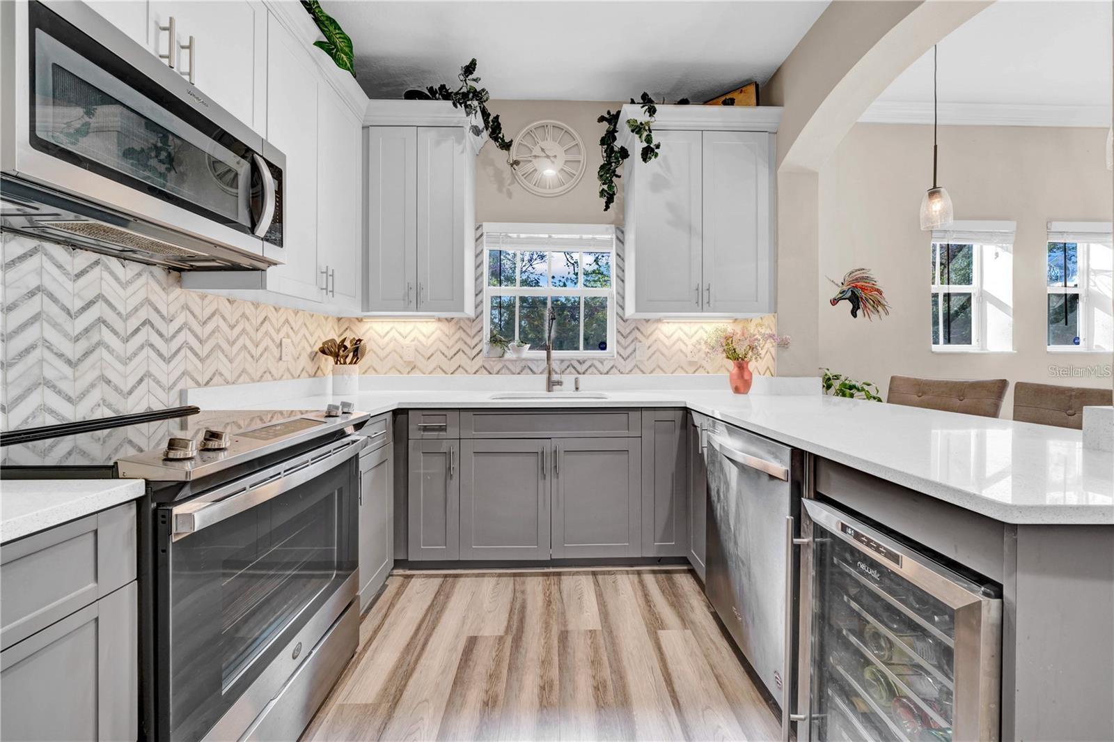 Modern Kitchen Ready for entertaining