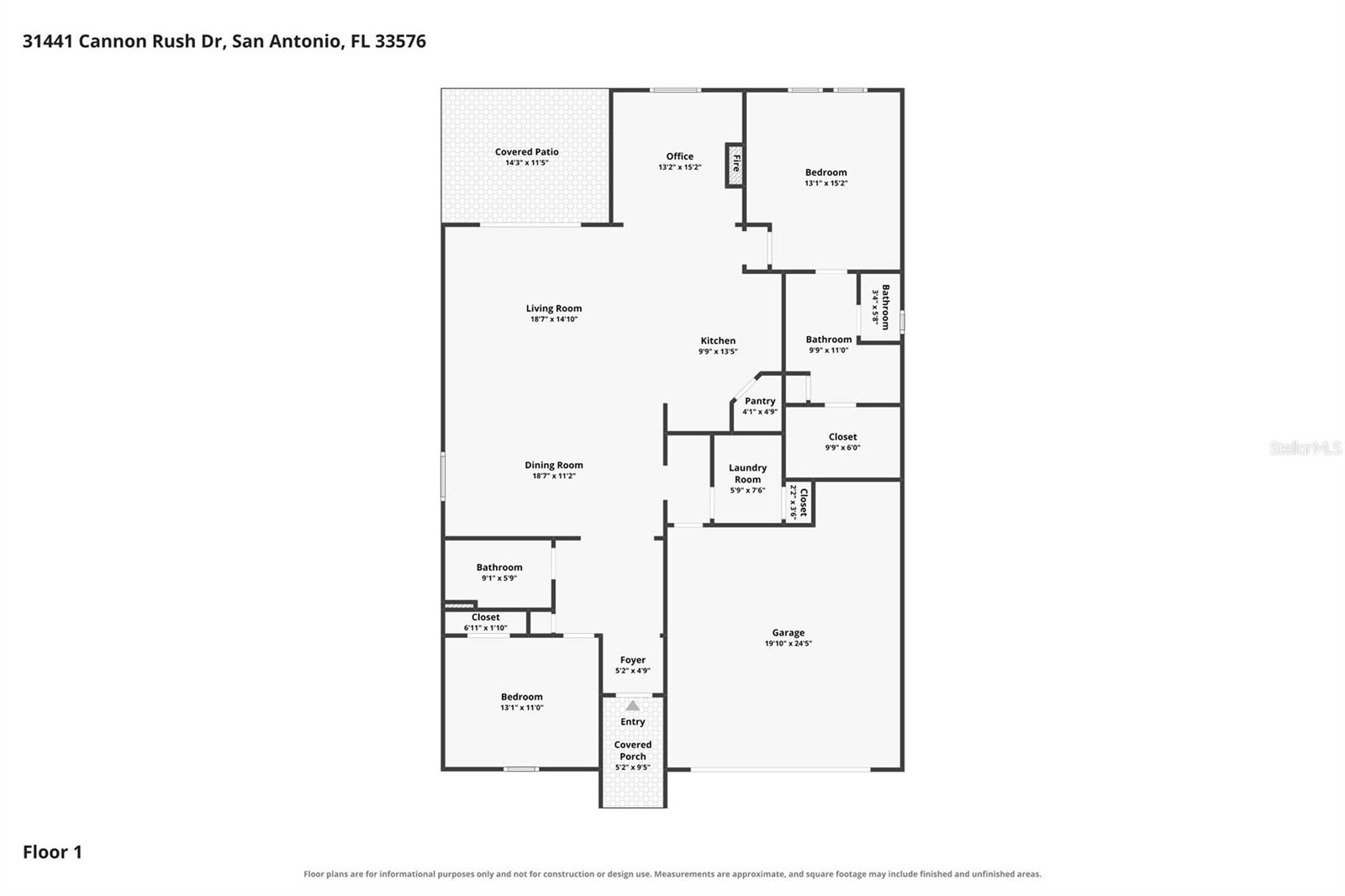 31441 CANNON RUSH DRIVE, San Antonio, FL 33576