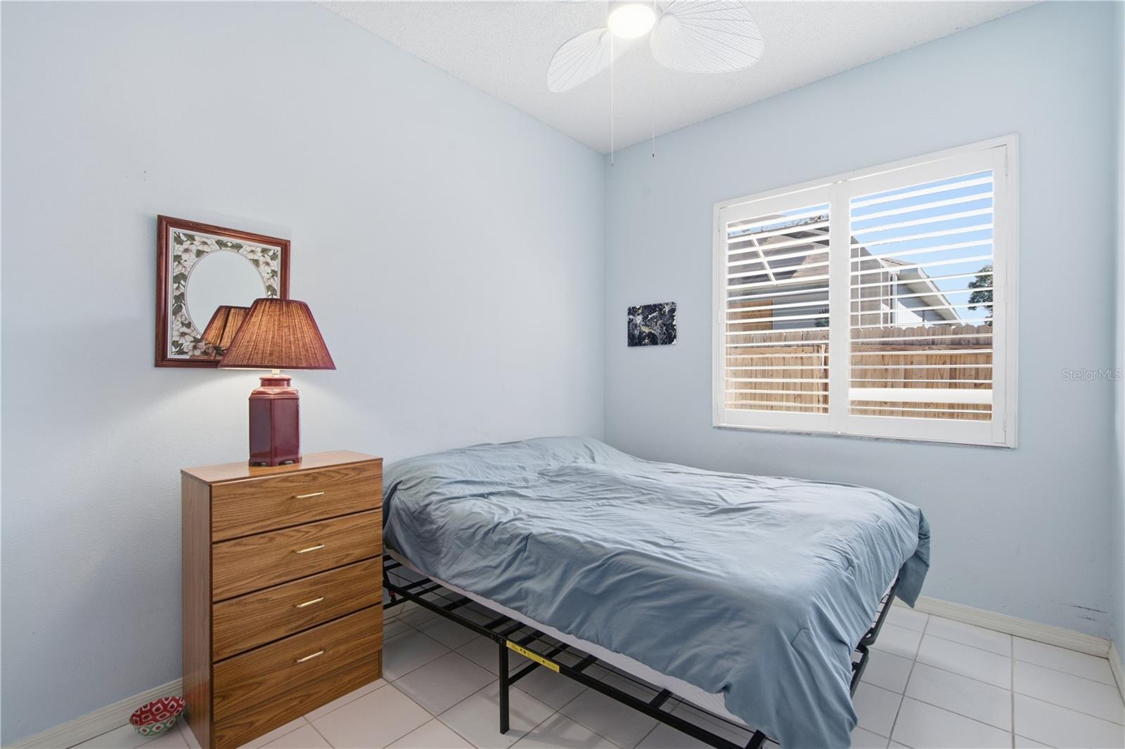 2nd bedroom. it has a walk-in closet!