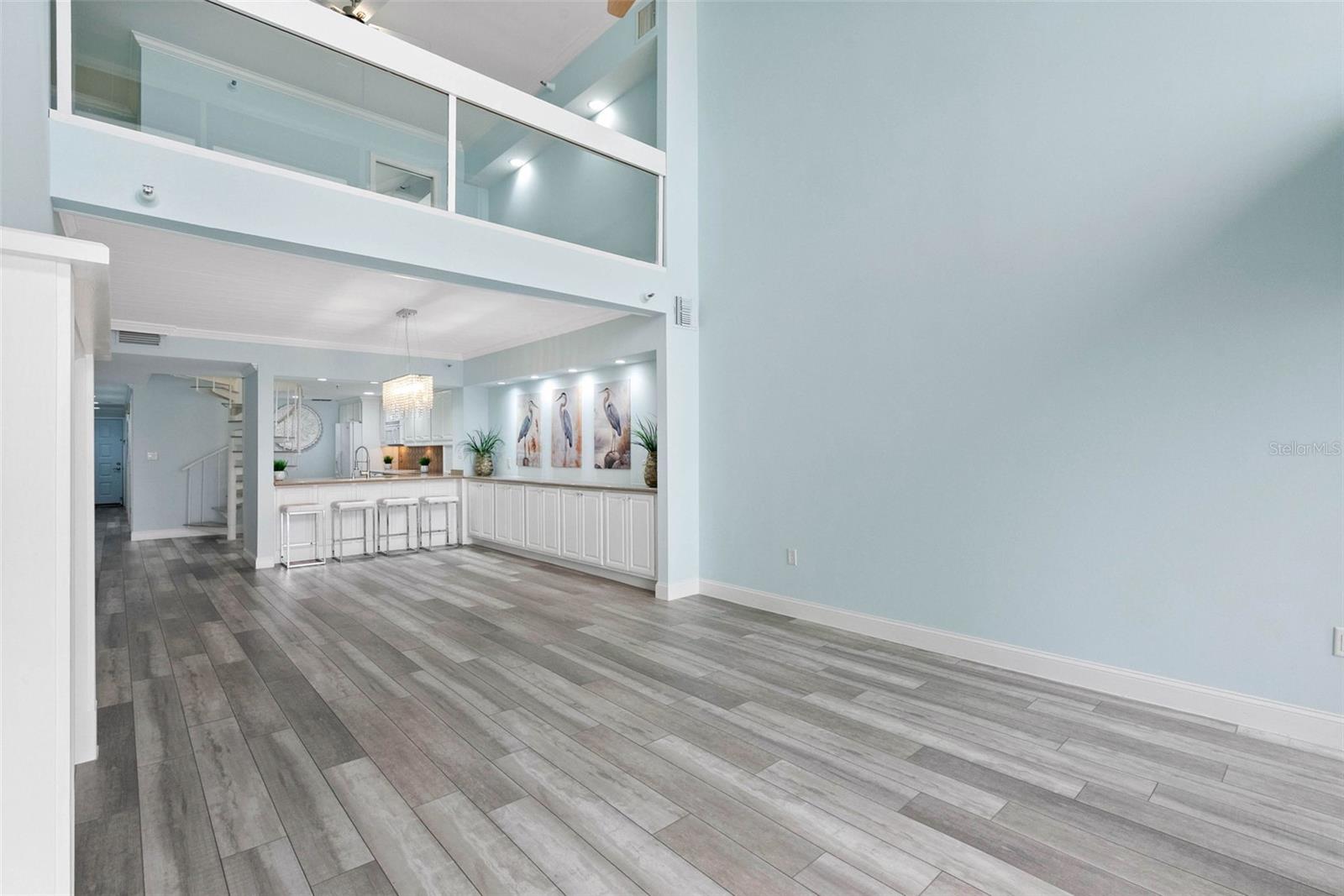 Spacious and open