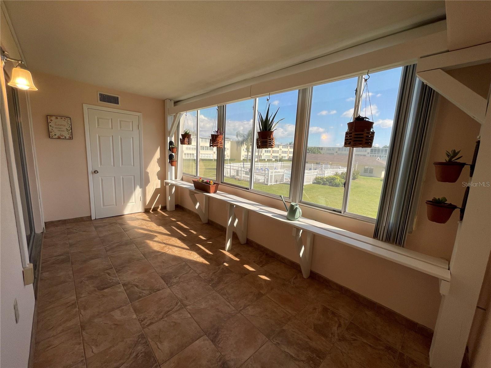 Florida Room and Storage Closet