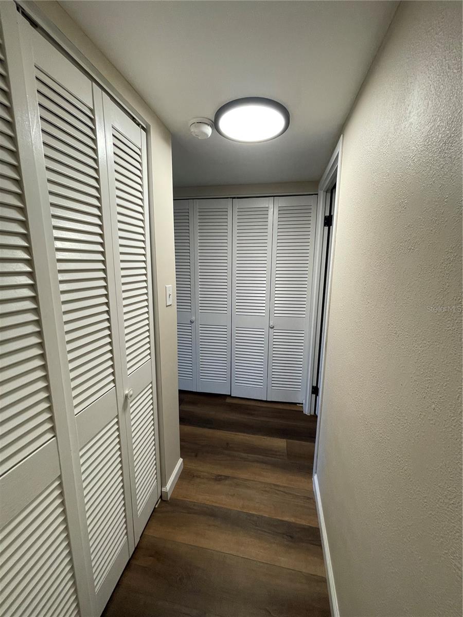 Hallway view from Bathroom