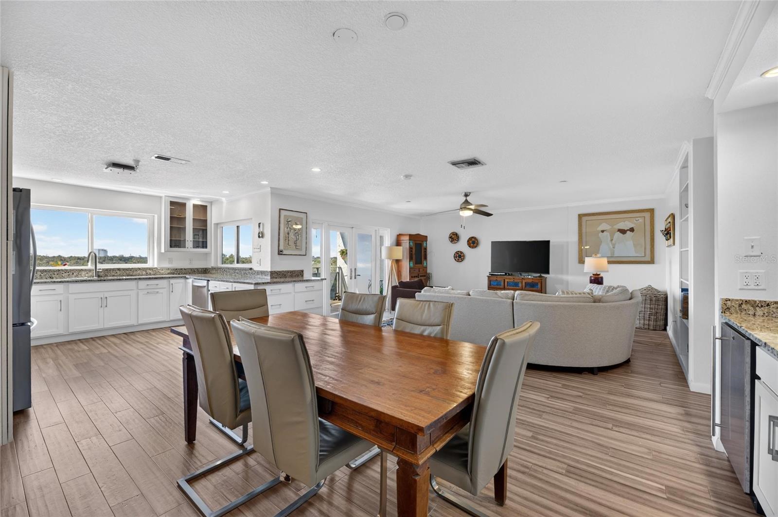 Dining to Living Room View