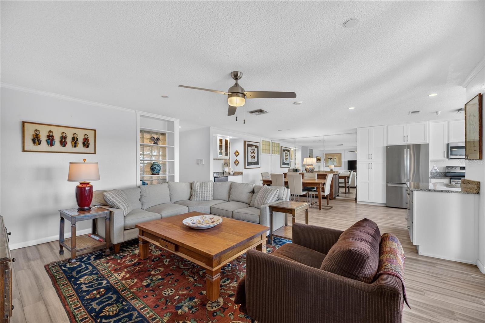Living Room to Dining Room