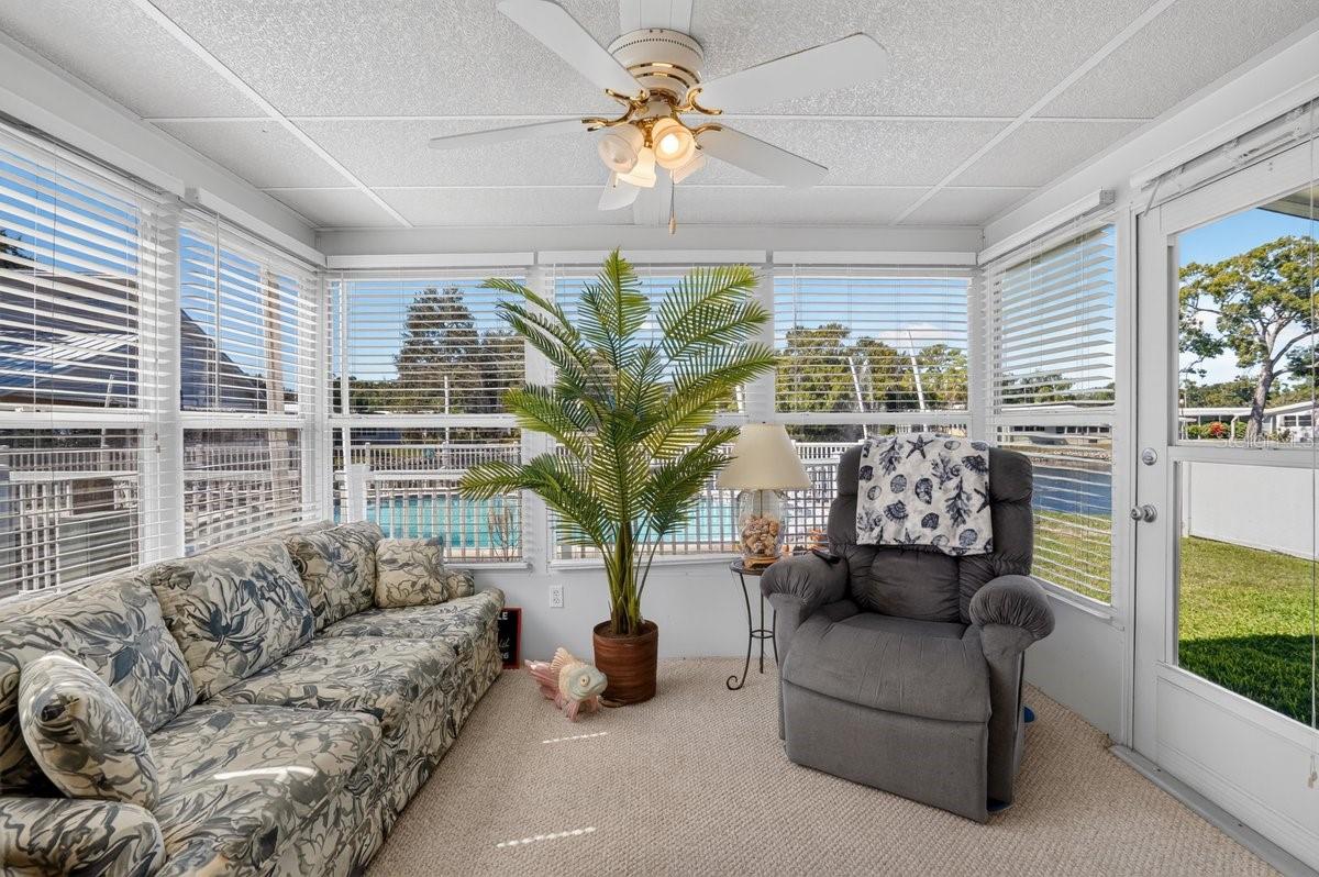 Updated Porch Windows * Step Out Into the Pool