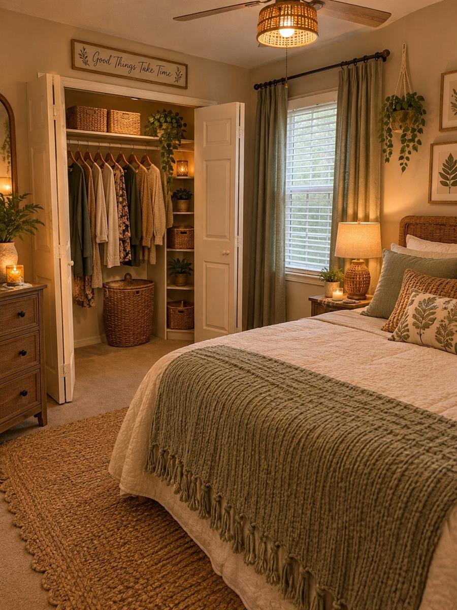 3rd bedroom virtual staged
