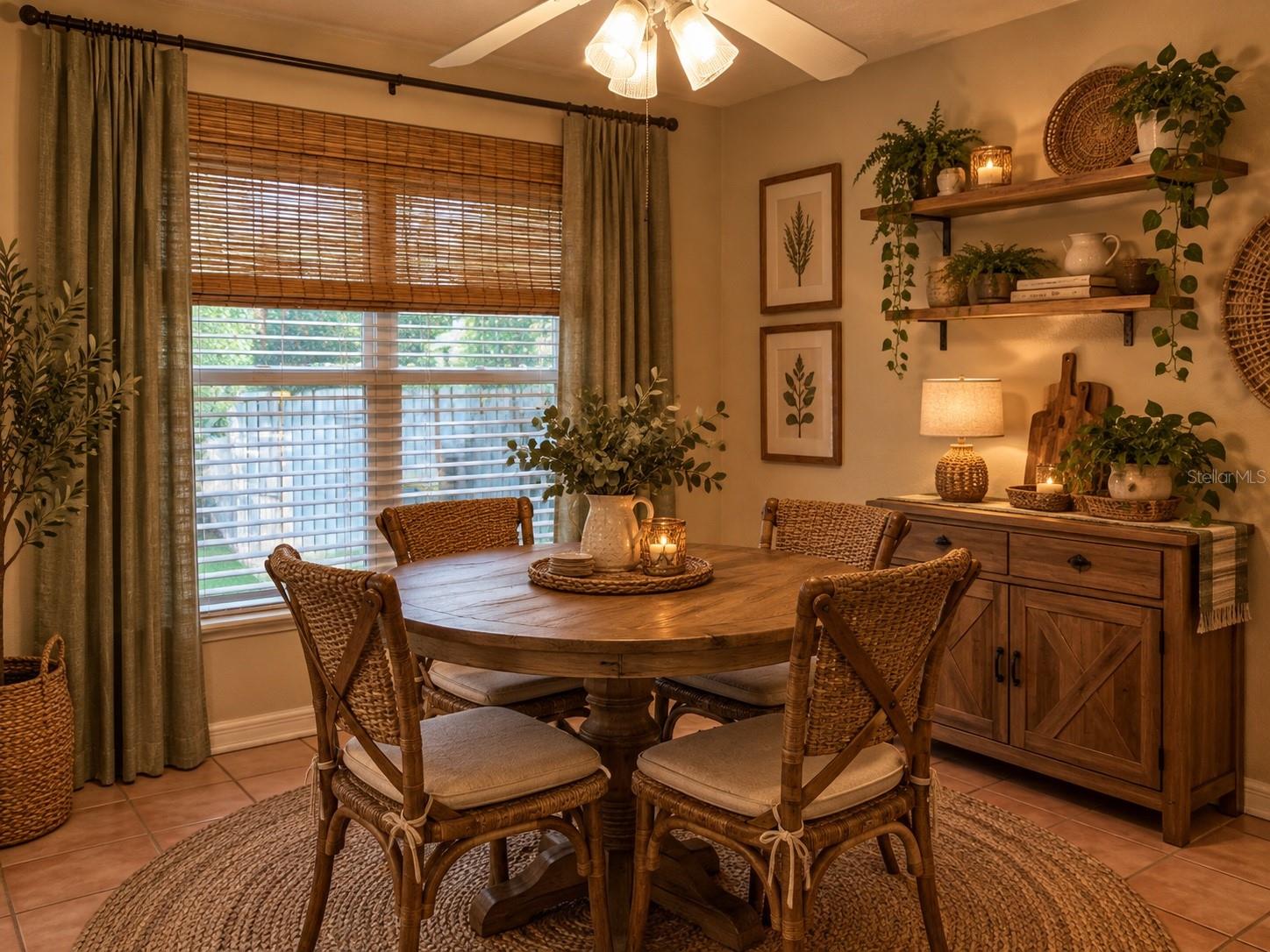 Kitchen dinette virtual staged Kitchen dinette virtual staged