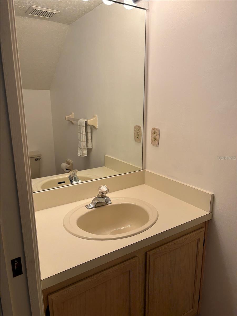 Half bath downstairs