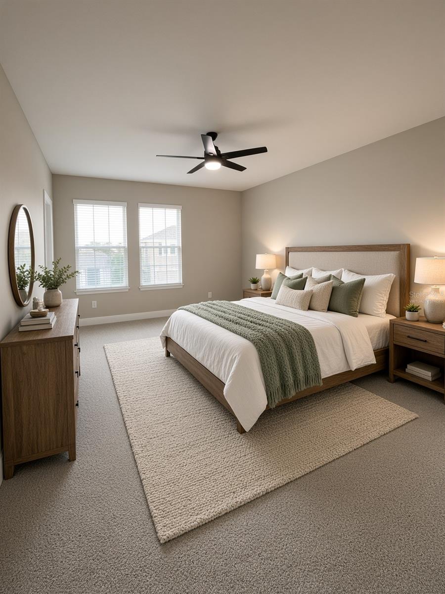 4th Bedroom-Virtually Staged