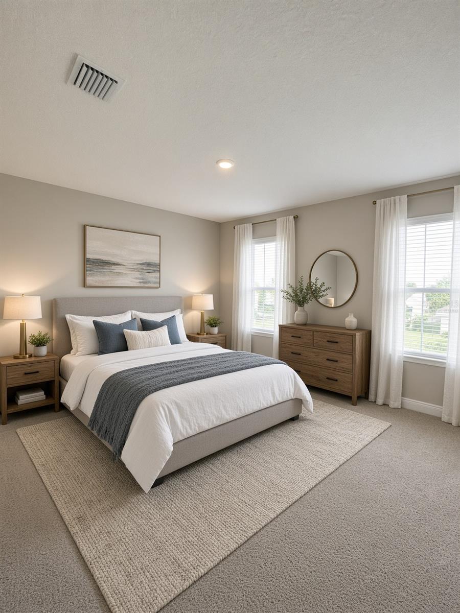 3rd Bedroom-Virtually Staged