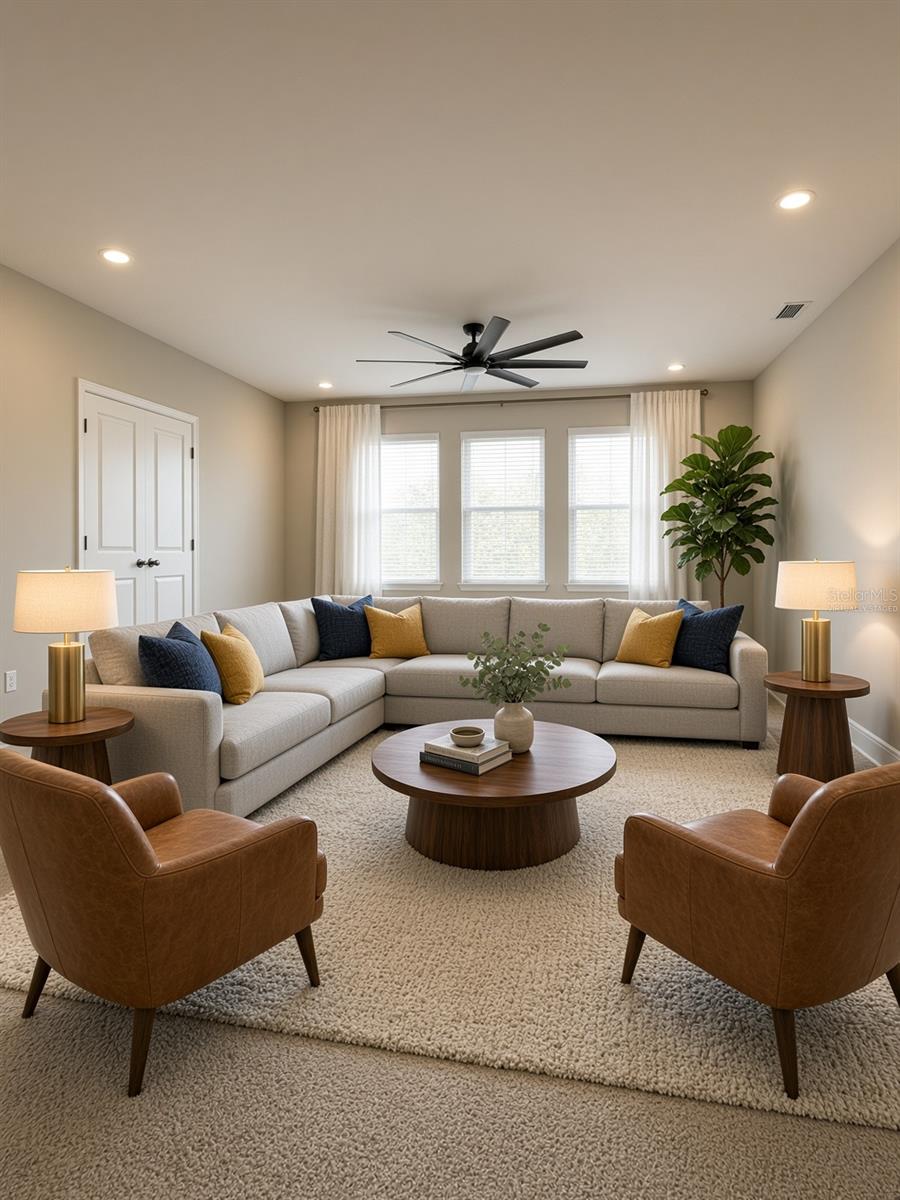 Bonus Room Upstairs-Virtually Staged