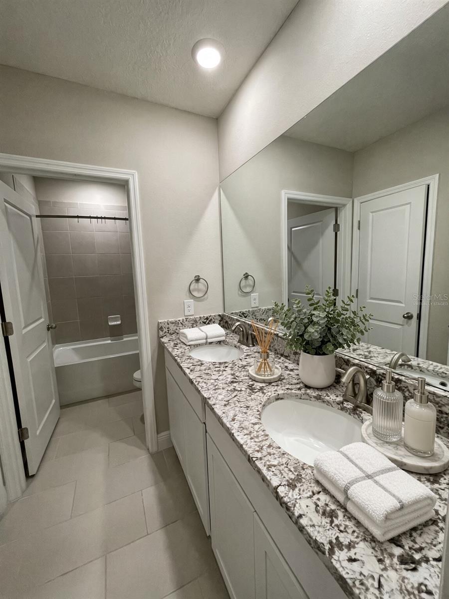 2nd Bathroom-Virtually staged