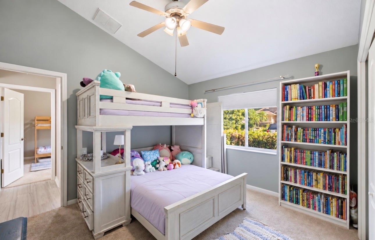Bedroom #2- Custom closet system
