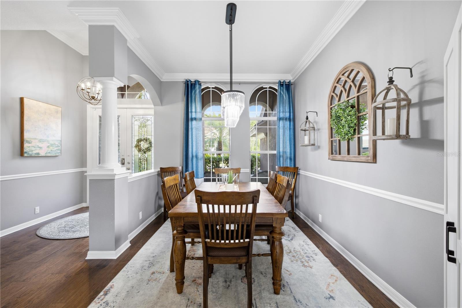 Designated Dining Area at the front of the home.