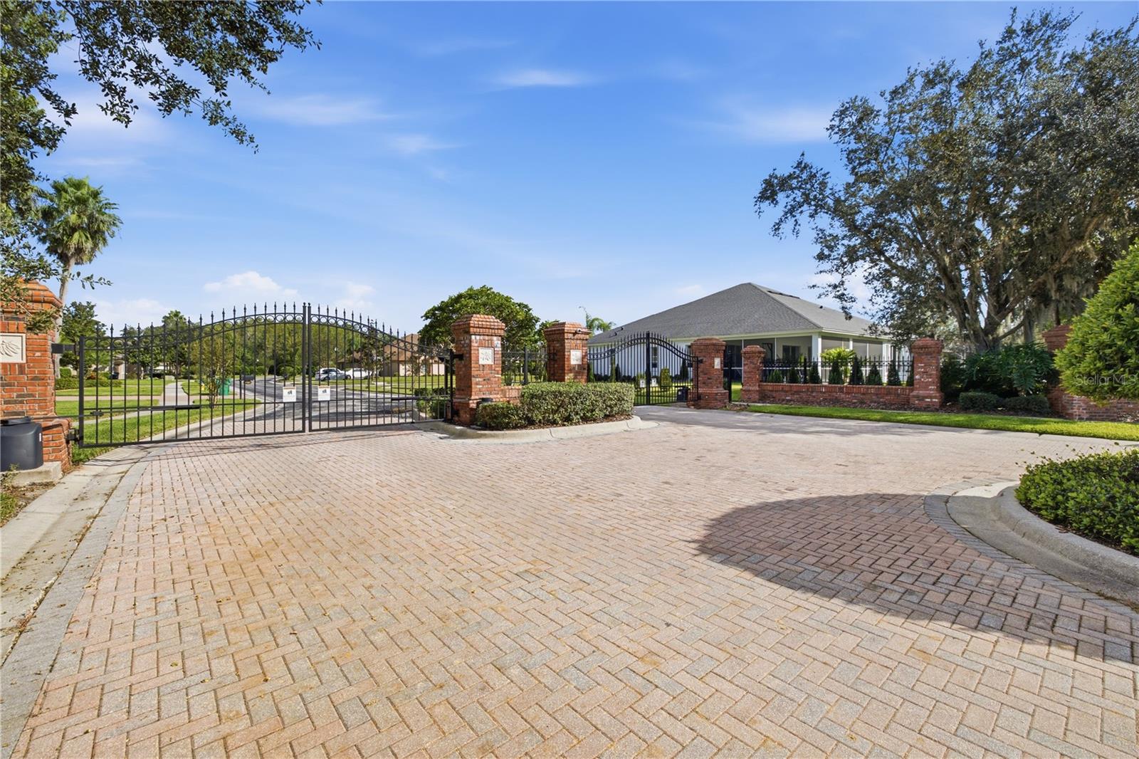Gated entry into Copperleaf of Seven Oaks