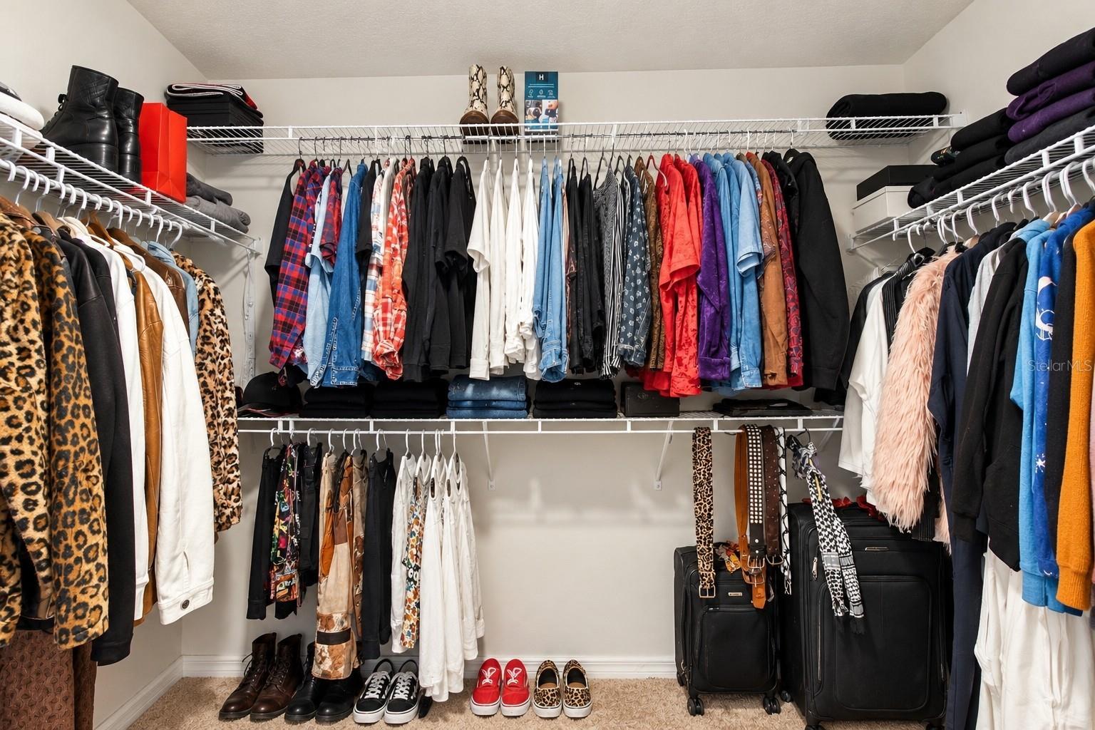 Large Primary Walk in Closet