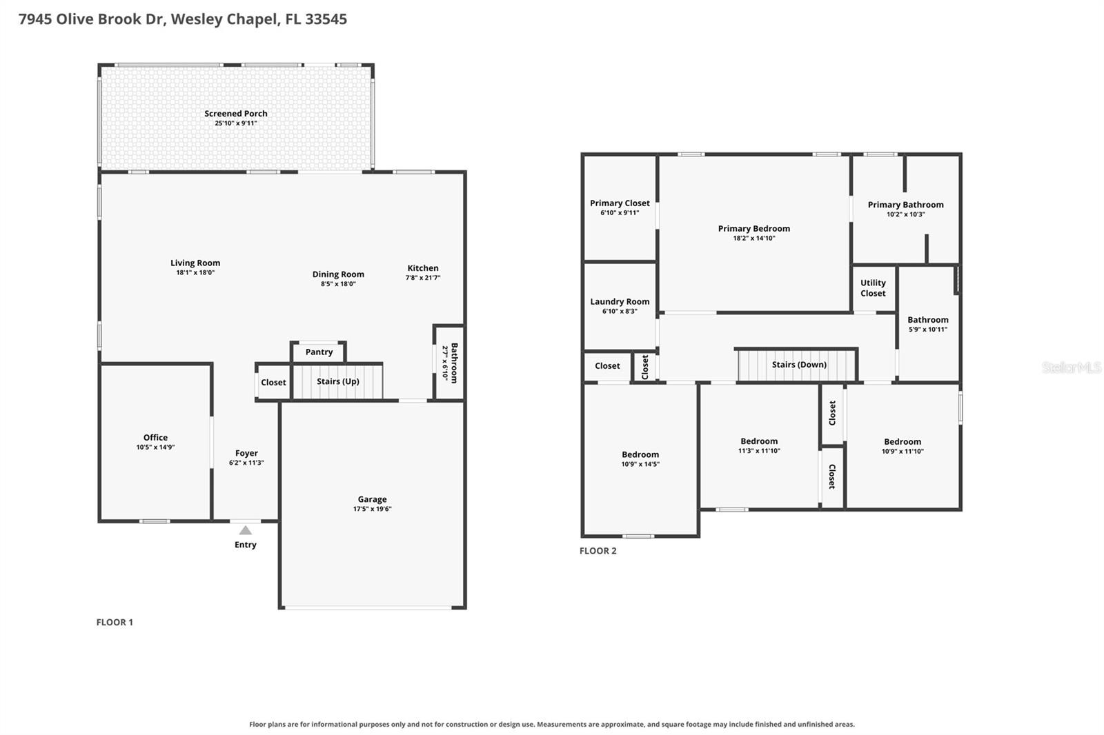 7945 OLIVE BROOK DRIVE, Wesley Chapel, FL 33545