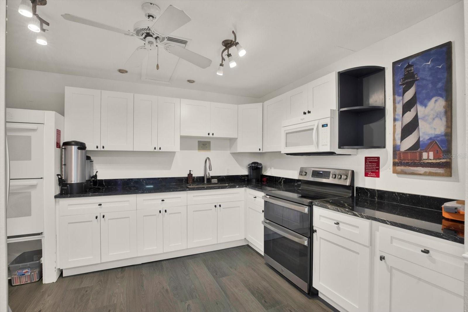 Clubhouse kitchen