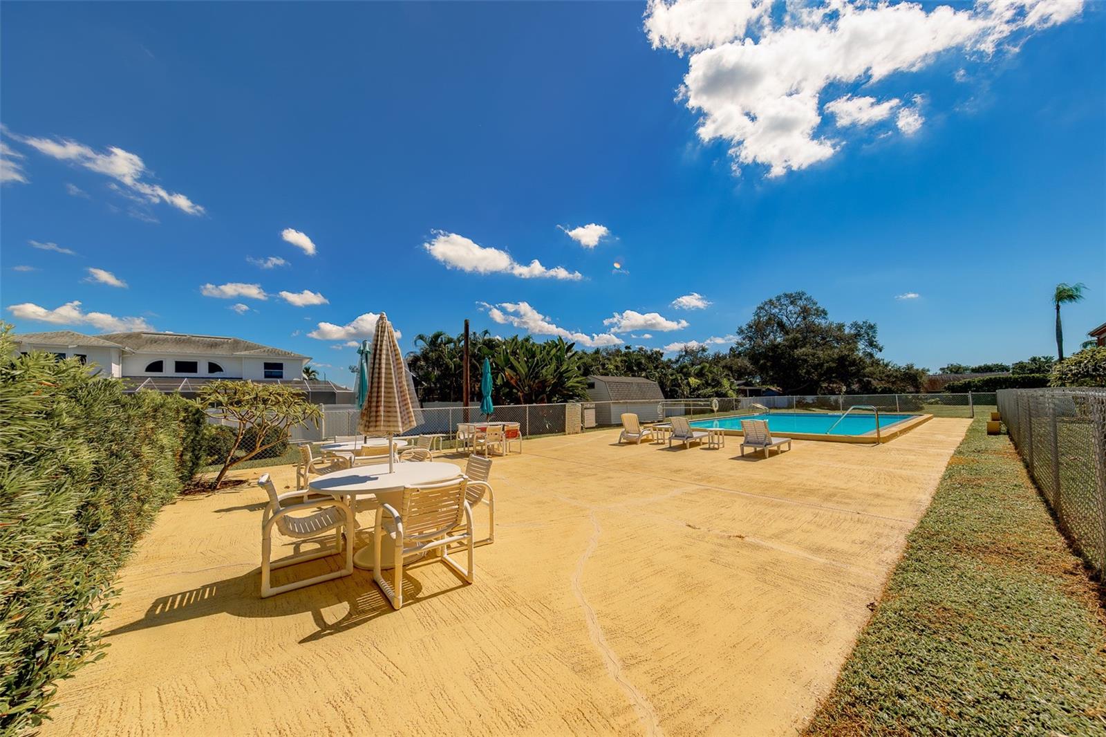 Relaxing Pool Area