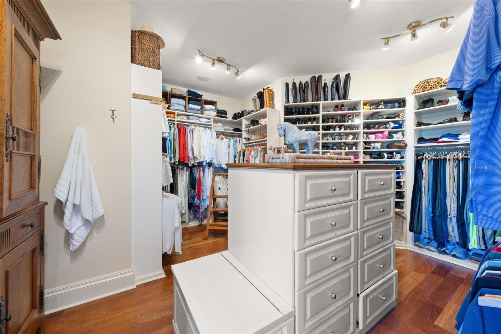 Custom-Designed Dressing Closet