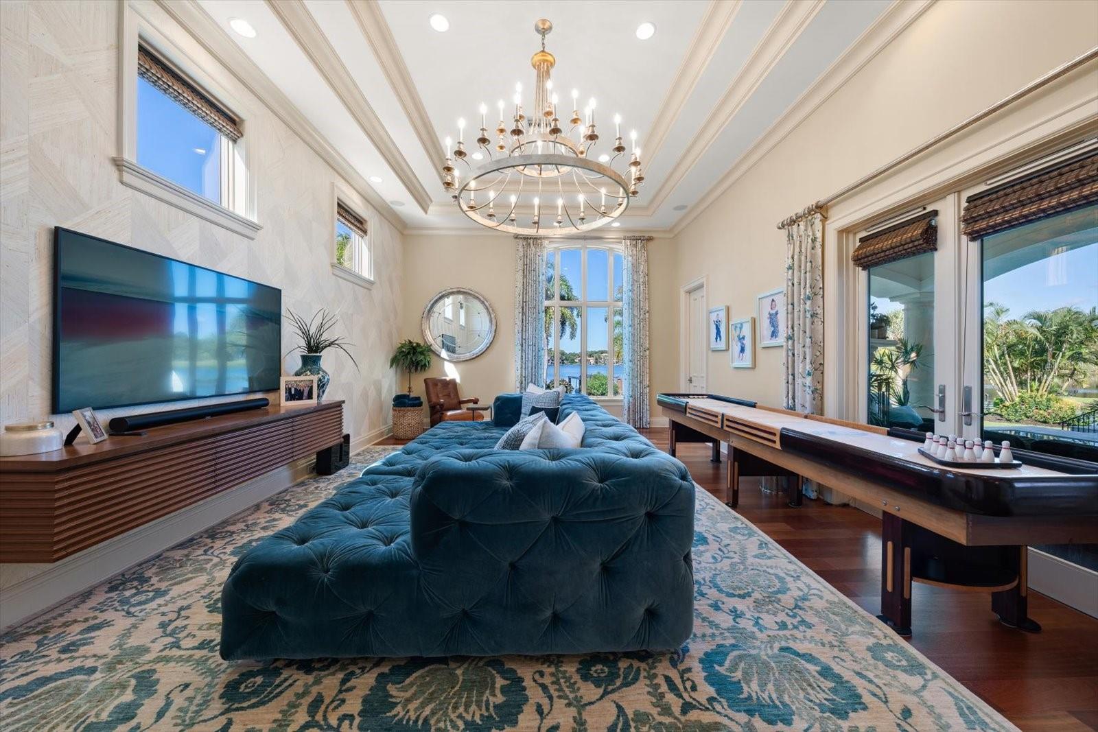 Brazilian cherry hardwood floors and high-end fixtures Brazilian cherry hardwood floors and high-end fixtures