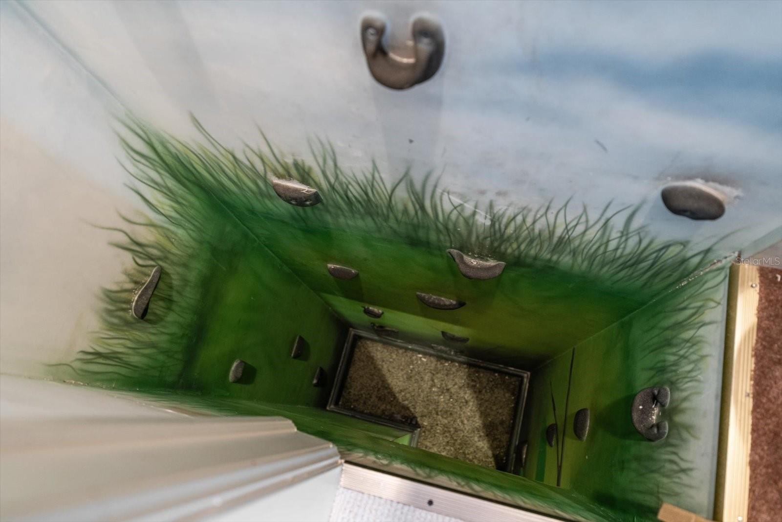 Rock-Climbing Wall leads to Childrens Toy Room