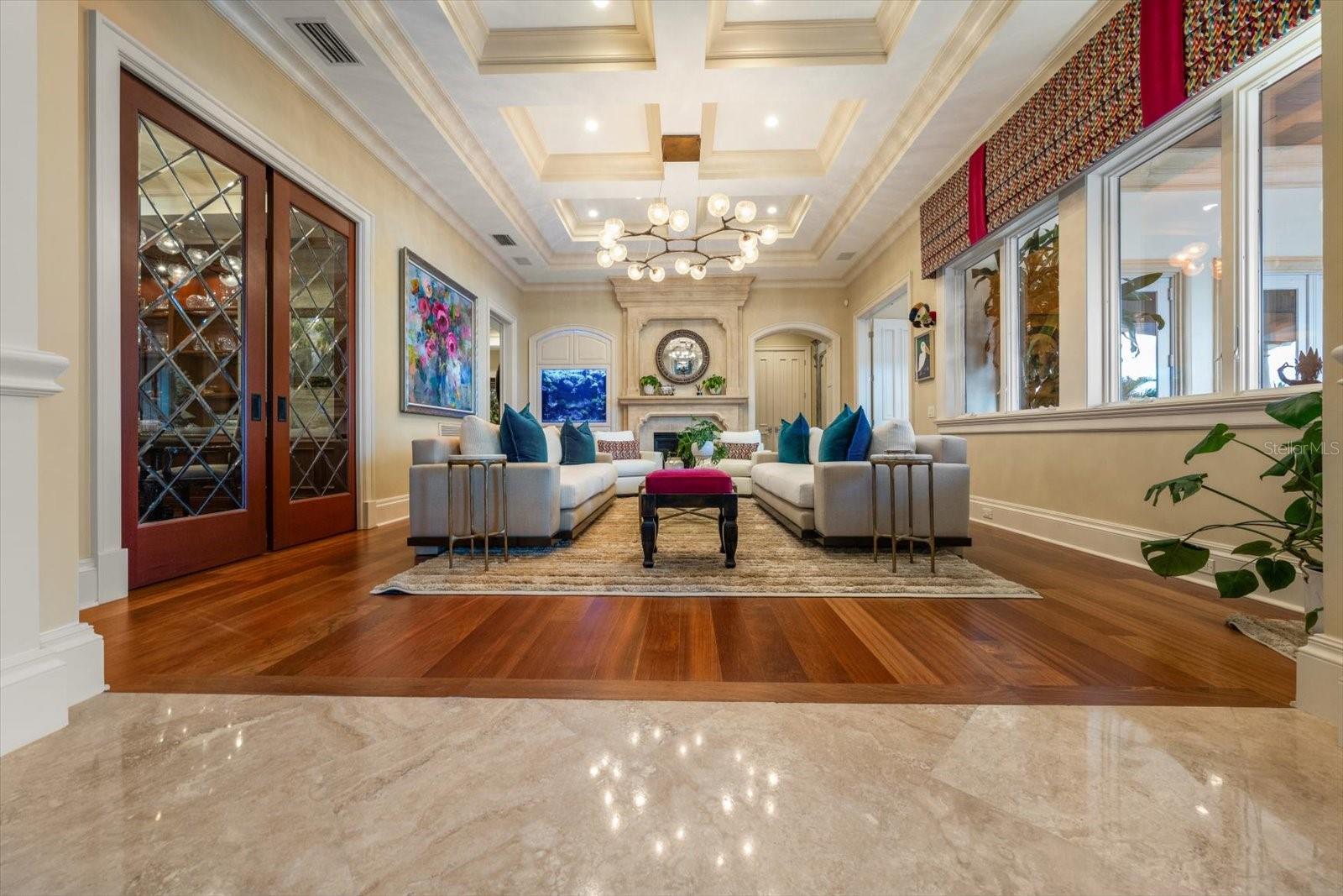 Exquisite Interior Craftsmanship throughout