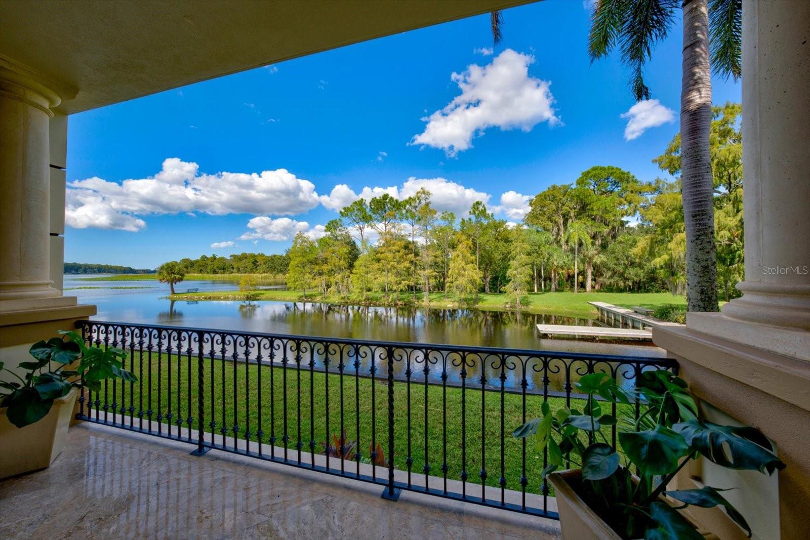 Intimate Setting/Balcony right off of the formal dining room