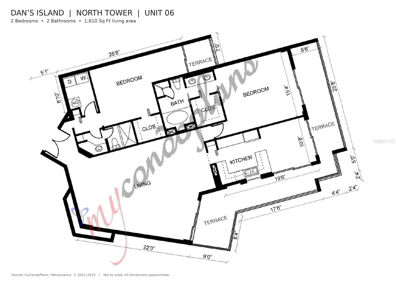 1660 GULF BOULEVARD, #706, Clearwater, FL 33767