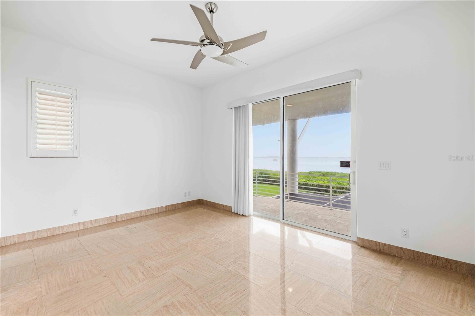 Bedroom 3 with balcony and a view (w/ en suite)