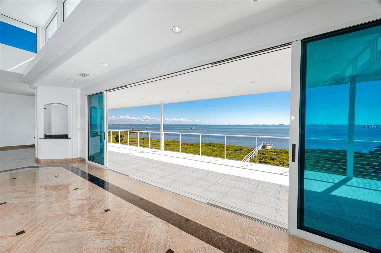 Massive Balcony with stunning views of Sarasota Bay