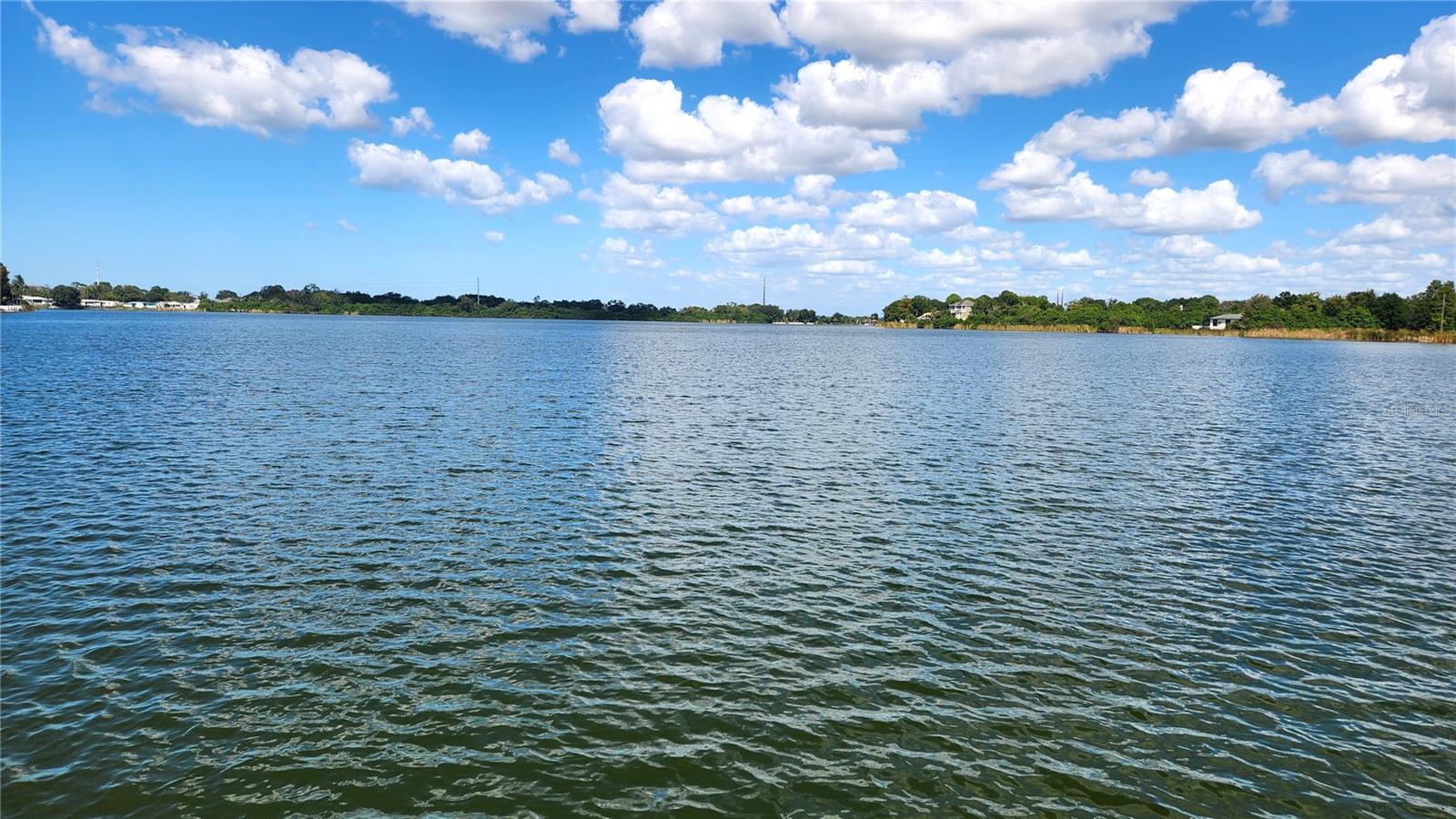 View from the dock.