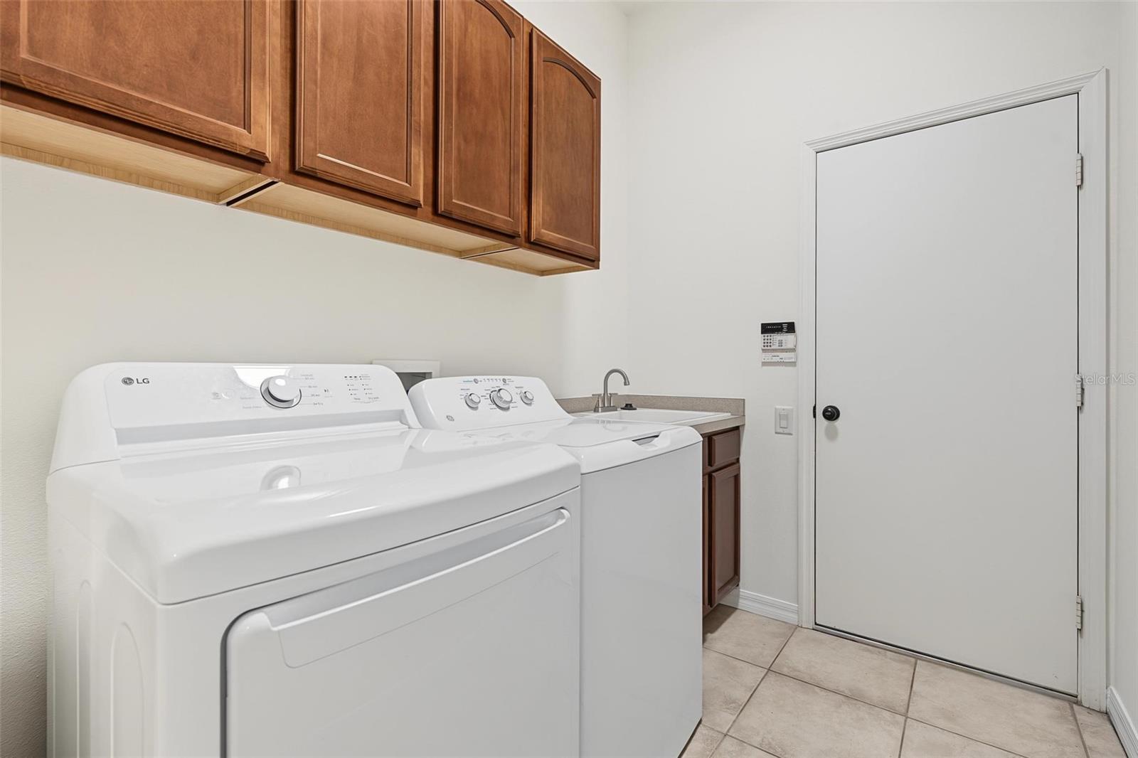 inside laundry room