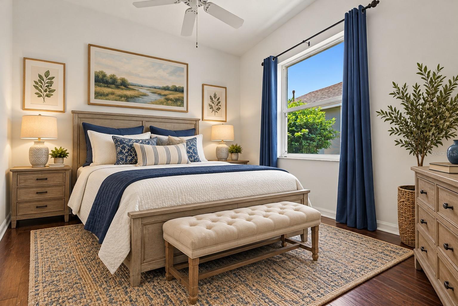 bedroom 3 staged