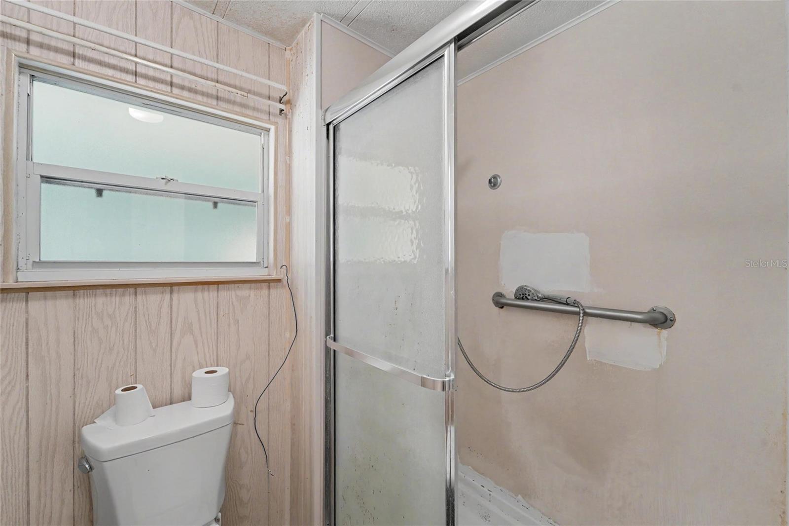 Primary with walk in shower
