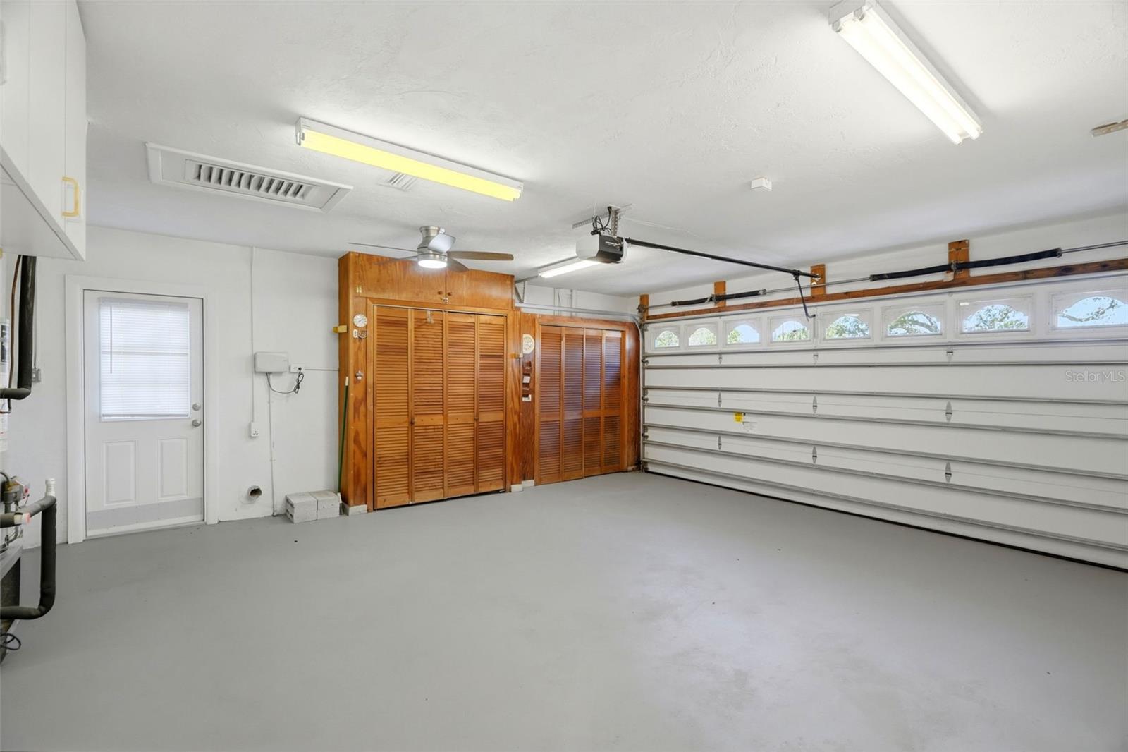 Two car garage!