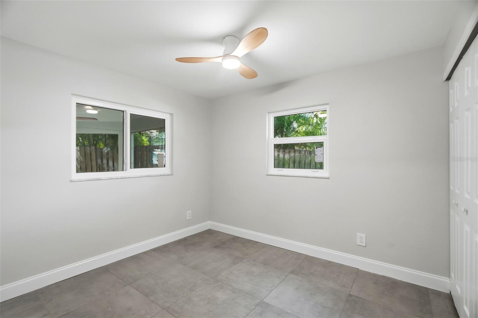 One of four bedrooms!