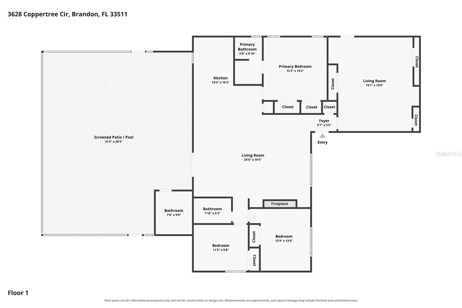 3628 COPPERTREE CIRCLE, Brandon, FL 33511