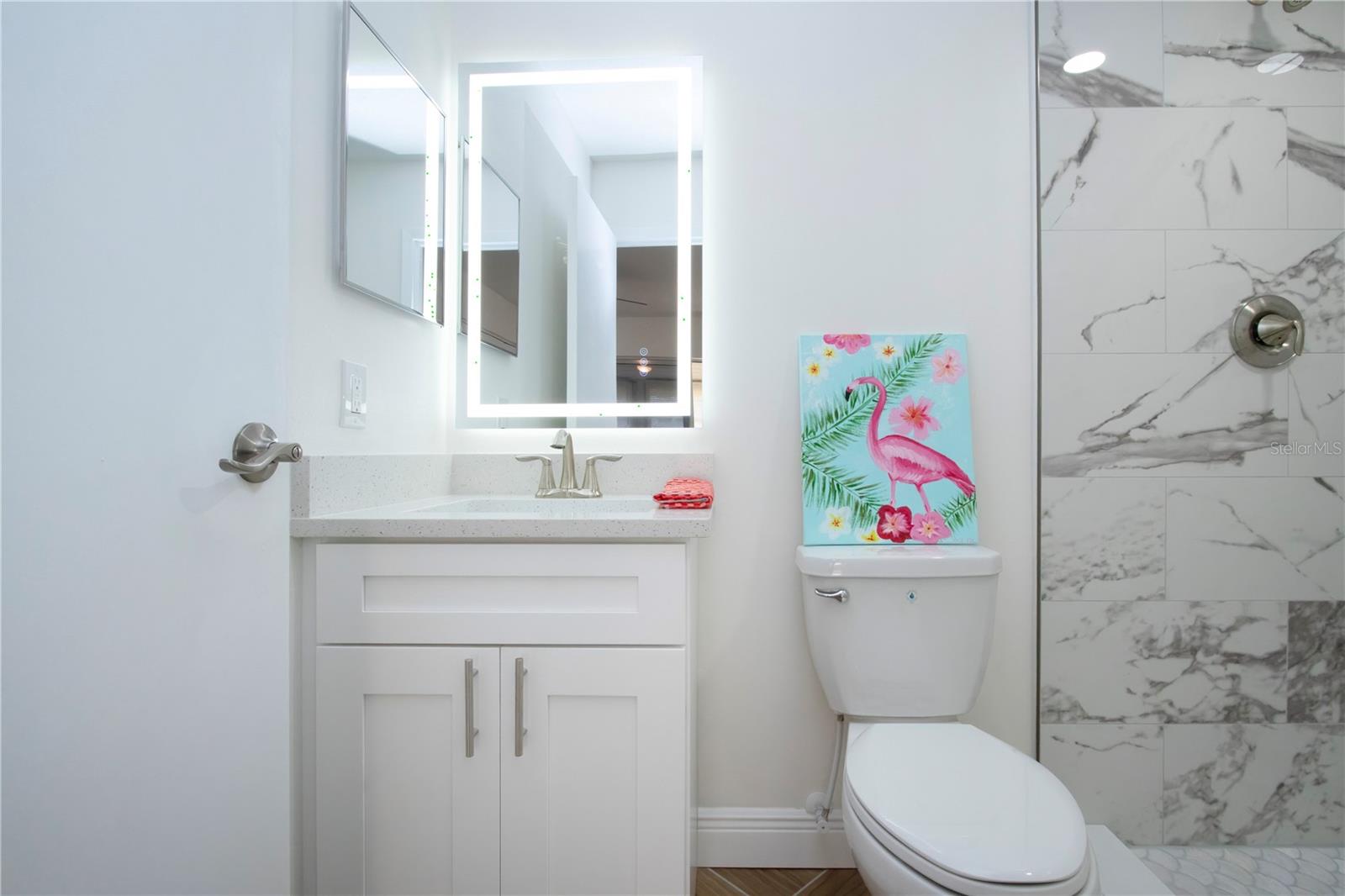 Primary Bathroom with walk in shower