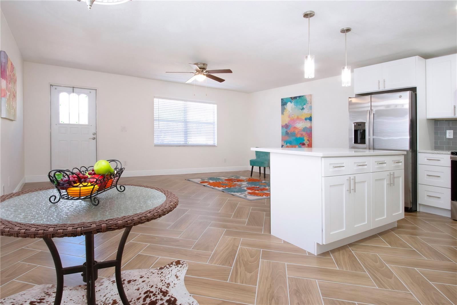 Dining room area