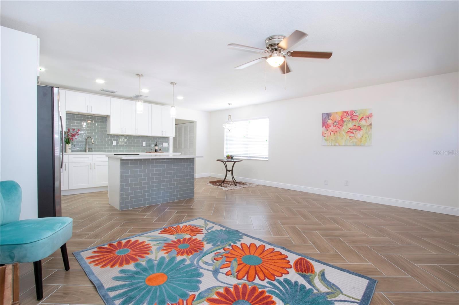 Large living room area